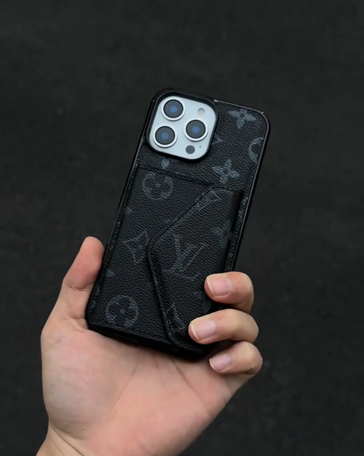 路易威登皮質卡包手機殼